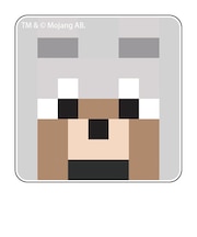 マインクラフト アクリルスクエアマグネット（動物・人間）