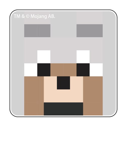マインクラフト アクリルスクエアマグネット（動物・人間）