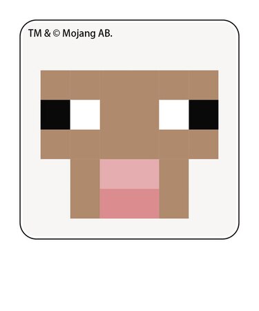 マインクラフト アクリルスクエアマグネット（動物・人間）