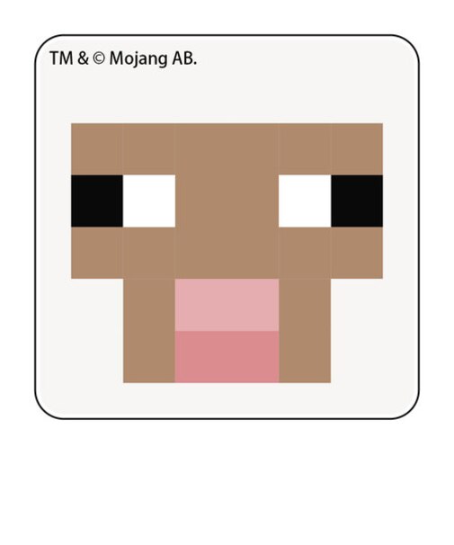 マインクラフト アクリルスクエアマグネット（動物・人間）