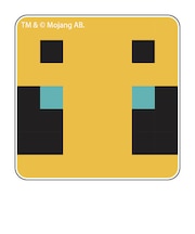 マインクラフト アクリルスクエアマグネット（動物・人間）