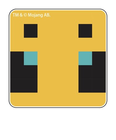 マインクラフト アクリルスクエアマグネット（動物・人間）