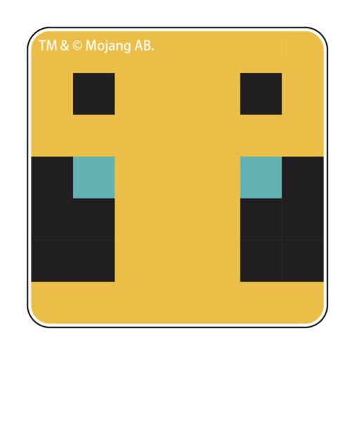 マインクラフト アクリルスクエアマグネット（動物・人間）