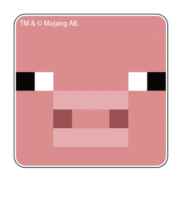 マインクラフト アクリルスクエアマグネット（動物・人間）
