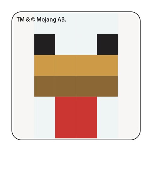 マインクラフト アクリルスクエアマグネット（動物・人間）