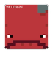 マインクラフト アクリルスクエアマグネット（動物・人間）