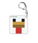 マインクラフト ドミテリアキーチェーンスクエア（動物・人間）