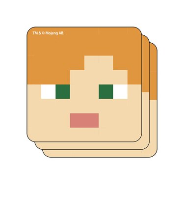 マインクラフト ペーパーコースター