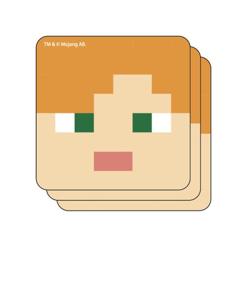 マインクラフト ペーパーコースター