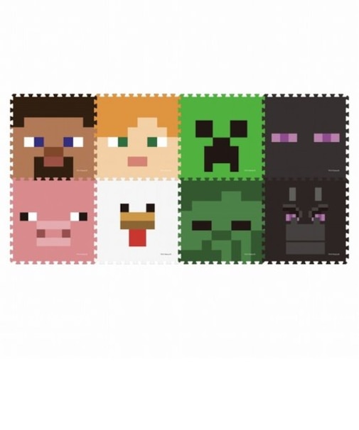 マインクラフト ジョイントマット（８枚セット）