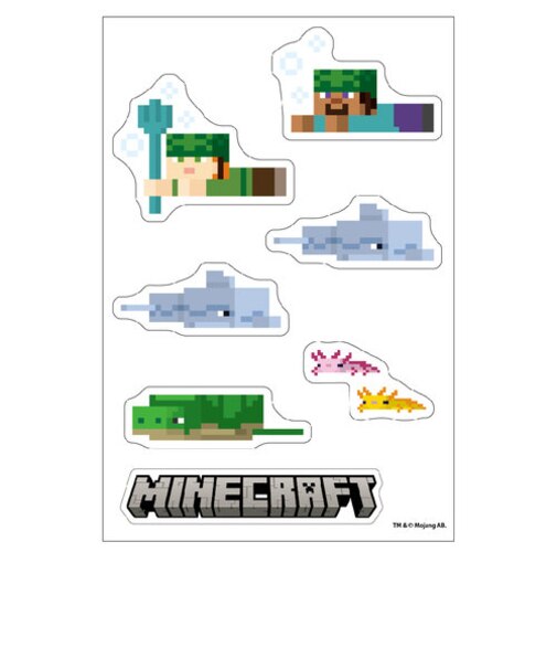 マインクラフト ウォールステッカー
