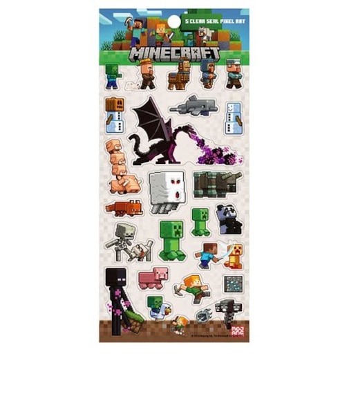 マインクラフト クリアシール