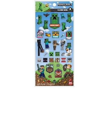 マインクラフト クリアシール