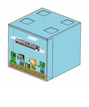 マインクラフト ブロック型小物ケース