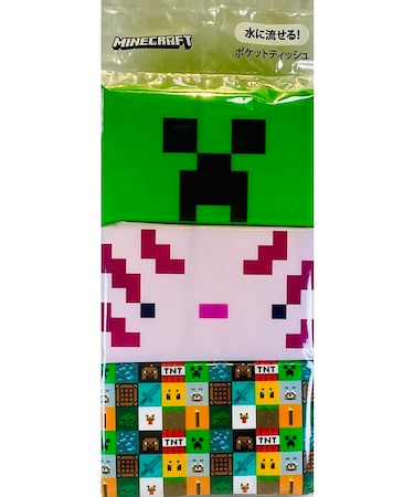 マインクラフト ポケットティッシュ６Pセット