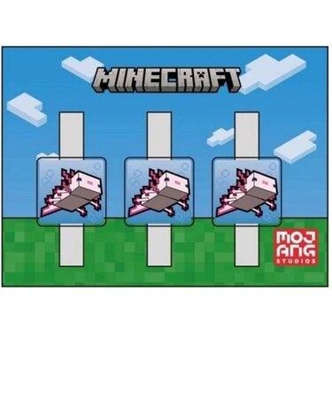 マインクラフト　アクリルクリップ