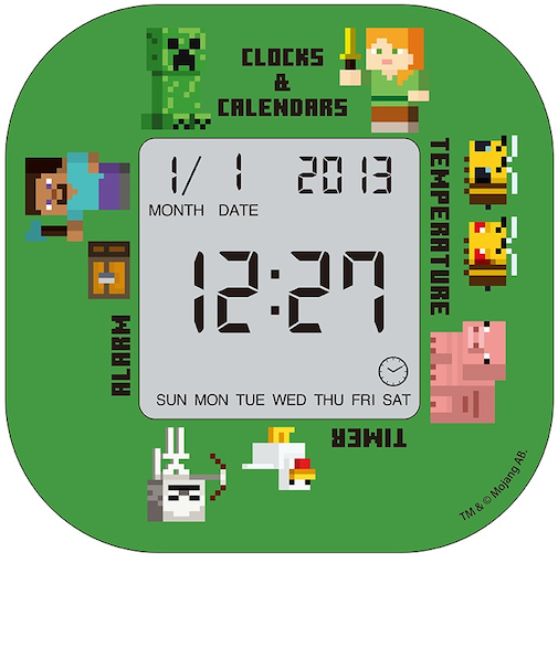 マインクラフト 回転時計