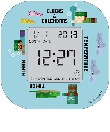 マインクラフト 回転時計
