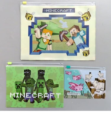 マインクラフト ３Pビニールバッグ