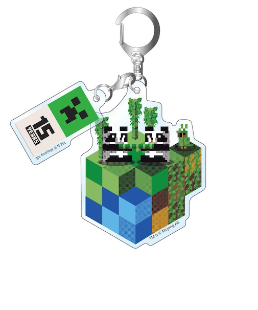 マインクラフト 15th アクリルキーチェーン