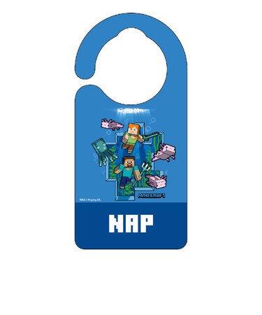 マインクラフト ドアプレート