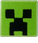 マインクラフト　サガラ刺繍コースター