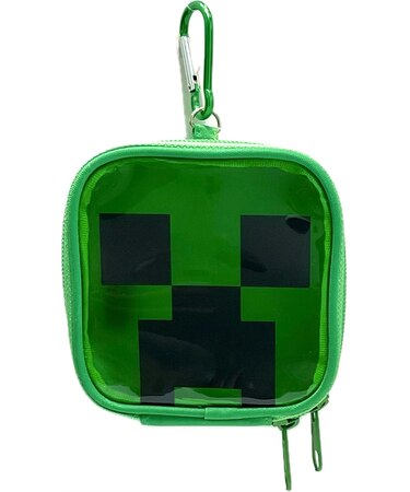 マインクラフト　ビニールフェイスポーチ