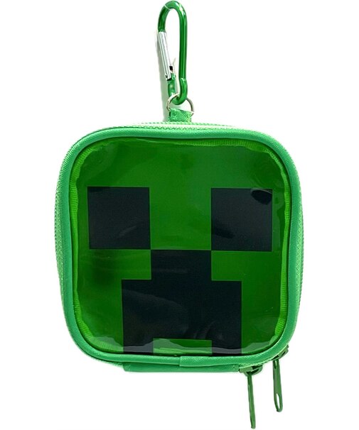 マインクラフト　ビニールフェイスポーチ