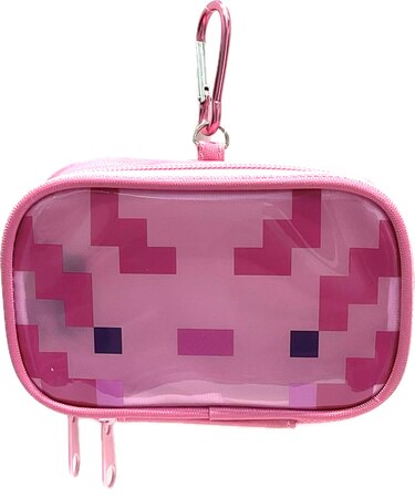 マインクラフト　ビニールフェイスポーチ