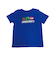 Tシャツ130cm　クリーパー＆2ブロック　ロイヤルブルー