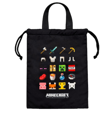 マインクラフト　シューズバッグ