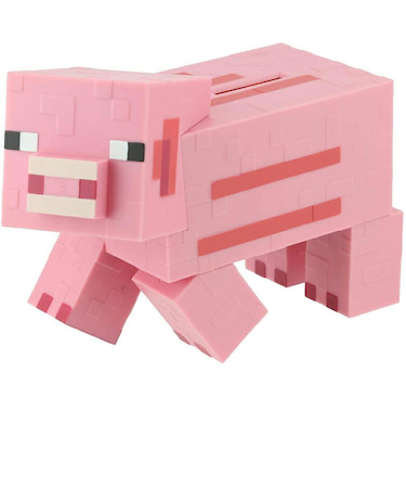 マインクラフト　ブタ貯金箱