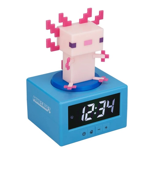 マインクラフト ウーパールーパー目覚まし時計ライト｜エヴリシング