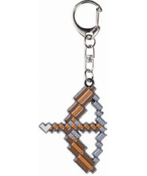 マインクラフト　ピクセルメタルキーホルダーAS