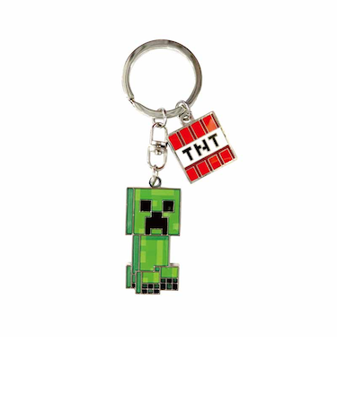 マインクラフト　メタルキーリング
