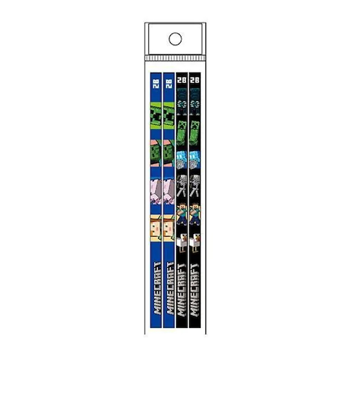 マインクラフト 鉛筆 4本入