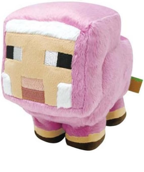 マインクラフト コレクションぬいぐるみ ヒツジ ピンク