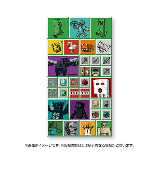 マインクラフト ぺたかくシール