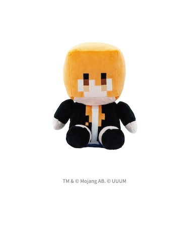 マインクラフト【カラフルピーチ】ぬいぐるみ