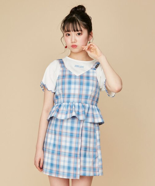 3点セット】ビスチェ付Tシャツ＋ショーパンセット｜ジェニィの通販 