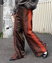 【etsinta】リメイクトラックパンツ/ラインパンツ