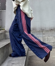 【etsinta】リメイクトラックパンツ/ラインパンツ