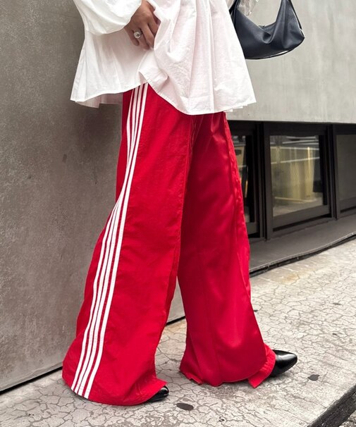 【etsinta】リメイクトラックパンツ/ラインパンツ