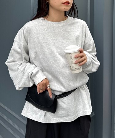 オーバーサイズロンTee