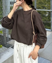 【洗ってもよれにくい】ユニセックスオーバーサイズスウェtee