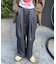 【平成エモ】【MENSサイズあり】タック入りワイドグルカチノパン