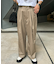 【平成エモ】【MENSサイズあり】タック入りワイドグルカチノパン