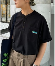 【Franklin Climbing】ヘンリーネック半袖Tee