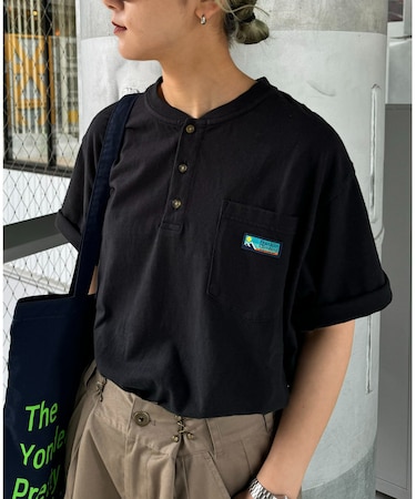 【Franklin Climbing】ヘンリーネック半袖Tee