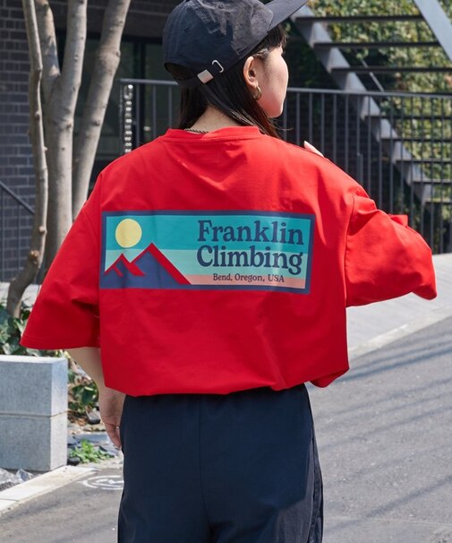 【Franklin Climbing】バックロゴ半袖Tee